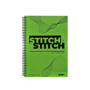 One Needle One Thread Guidebook, Step-By-Step Introduction to 12 Basic Hand Sewing Techniques, Essential Sewing Skills Learning, Stitch Guide, Sewing For Beginners, Stitching Techniques