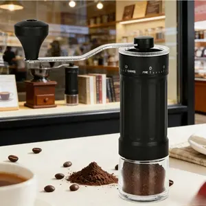 2026 New Modern Simple Portable Manual Coffee Grinder, Hand-Crank Bean Mill, Business Gift, Compact Coffee Grinding Machine