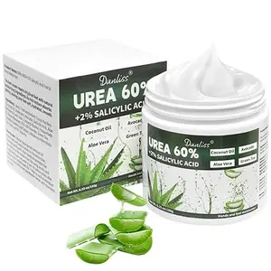 60% Urea Cream with 2% Salicylic Acid – Unscented Strength for Dry, Cracked Heels, Hands, Knees, and Elbows. Dead Skin Remover & Callus Repair Treatment