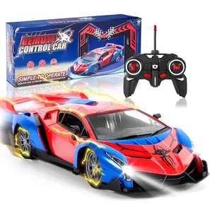 Speed & Passion Spider Remote Control Car, Easy Operation, Glossy Finish, All-Day Fun, Christmas Gift for Boys Girls over 6 Years, Remote Controlled Car