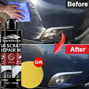 100ml Paint Scratch Repair Wax, Car Paint Waxing, Car Scratch Remover, Removes Surface Scratches and Swirl Marks, Provides Paint Protection and Keeps Long-Lasting Shine