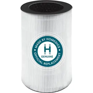 Homedics Totalclean 3-In-1 Hepa-Type Air Purifier Filter Replacement, Works with Homedics AP-T30 and AP-T30WT Air Purifiers, Captures Microscopic Airborne Particles HoMedics
