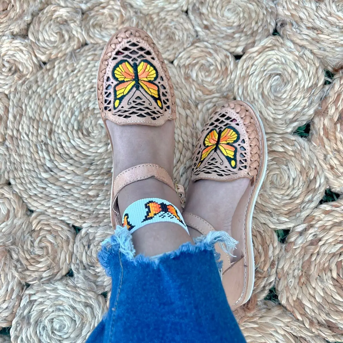 paulina buckle Huaraches paulina buckle Huaraches