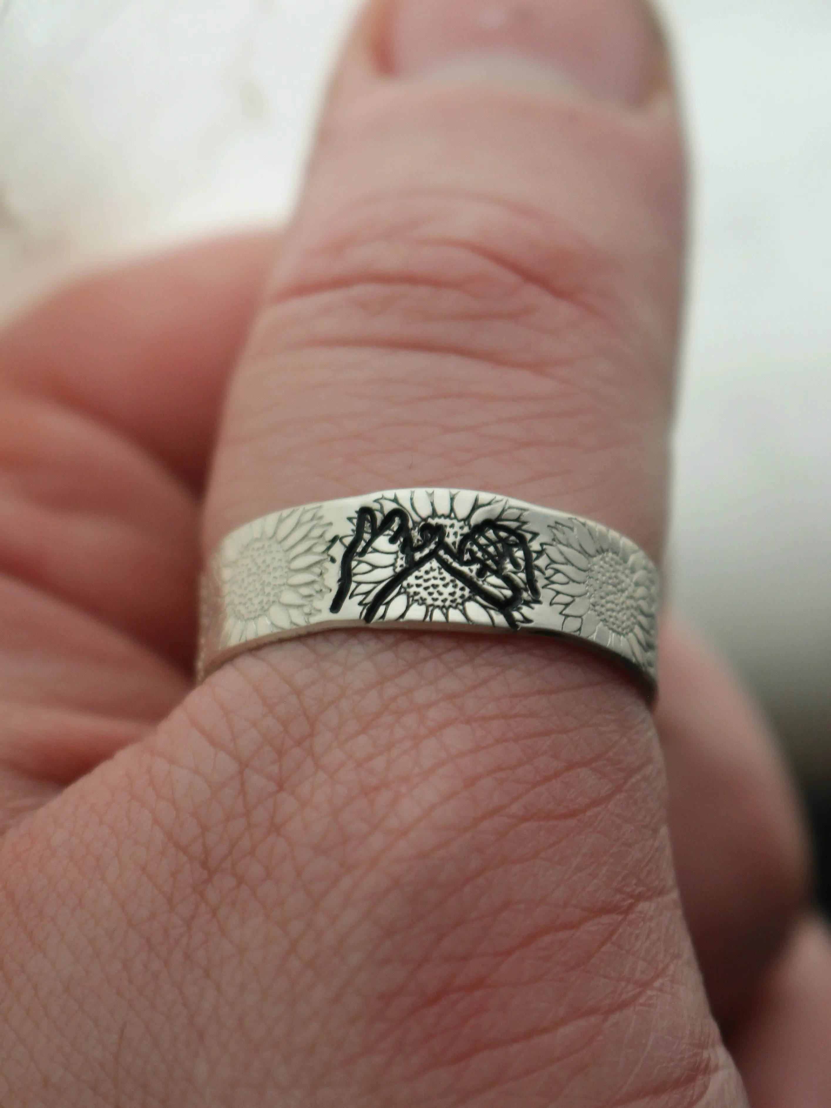 Sunflower Promise Ring