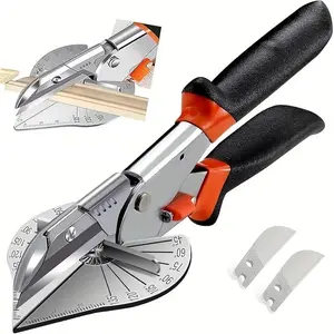 Multifunctional Angle Cutter Tool, Adjustable Proportional Handheld Cutter, Precise Multipurpose Hand Tools for Home Office, DIY Craft Cutting, Trim Work, Woodworking Projects, Model Making, Heavy Duty Utility Tool