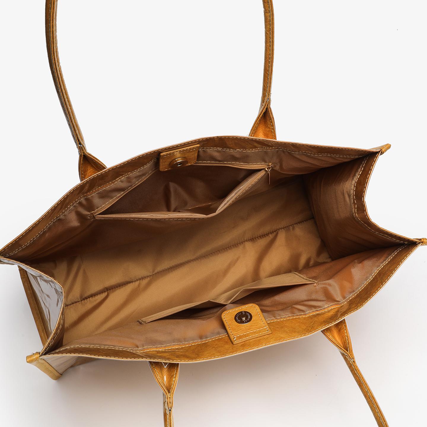 Leopard Print Jelly Tote Bag, Large Capacity Waterproof PVC Handbag – Solid Color Casual Shopping Bag for Everyday Use