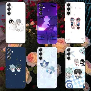I-Ivantill A-Alien Stage Phone Case, Soft Black Anime Style Protective Cover for Fans For iPhone 11-17 Pro Max/Plus & Samsung Galaxy S23-S25