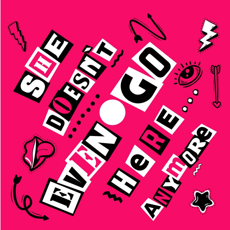 She Doesn't Even Go Here... Anymore Graduation Cap Topper