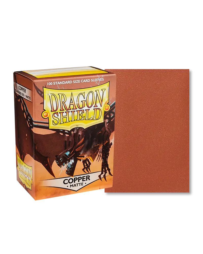 Dragon Shield 100ct Box - Matte Copper