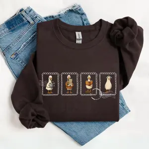 Reading Tshirt Silly Goose Teacher Sweatshirt, Shirt Bookish Gifts for Librarian Shirt Book Lover Gift Stamp Shirts Fall Trendy Tshirt