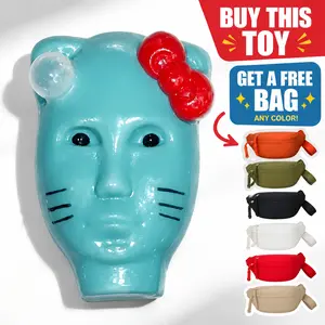 Gross Funny Kitty Water Spray Game – Pimple Popping Family Toy for Birthday Parties & Holiday Gifts