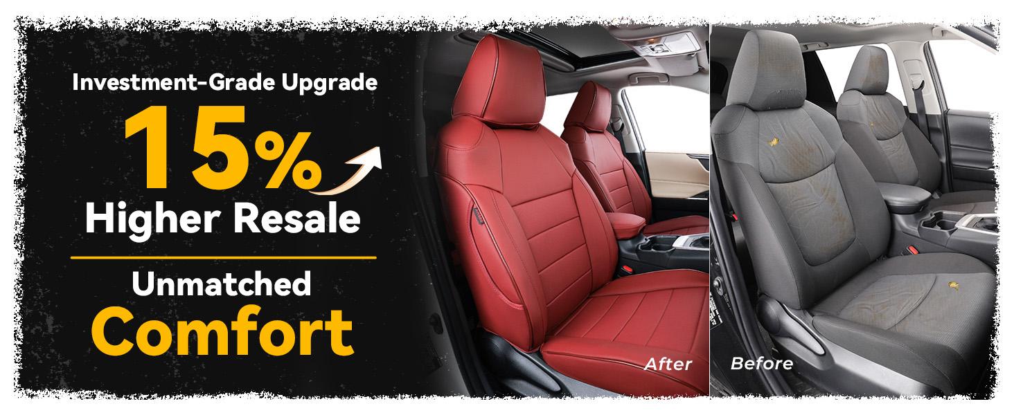 EKR Custom Fit Chevrolet Traverse Car Seat Covers(Fits 2015-2026 LLS LT Z71 RS High CountryLimited,7/8 Seats223 Layout,2nd Row40/60 Split) Leather Black Waterproof Stain-Resistant Easy Install All-Season Car Seat Protection Interior Upgrade 2Year Warranty EKR Custom Fit Chevrolet Traverse Car Seat Covers(Fits 2015-2026 LLS LT Z71 RS High CountryLimited,7/8 Seats223 Layout,2nd Row40/60 Split) Leather Black Waterproof Stain-Resistant Easy Install All-Season Car Seat Protection Interior Upgrade 2Year Warranty