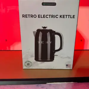 Retro electric kettle servappetit