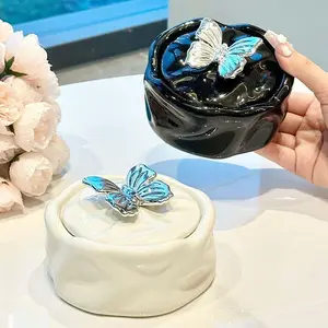 Ceramic Ashtray for Home Decoration Living Room Tabletop Storage Organizer Jewelry Display Light Luxury  Creative Ash Tray ry  Creative Ash Tray ry  Creative Ash Tray father’s day gift boyfriend birthday gift