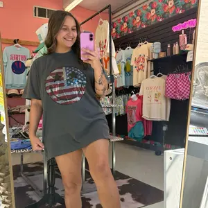 4th Smile Bling Spangle Unisex Fit Comfort Colors Tee