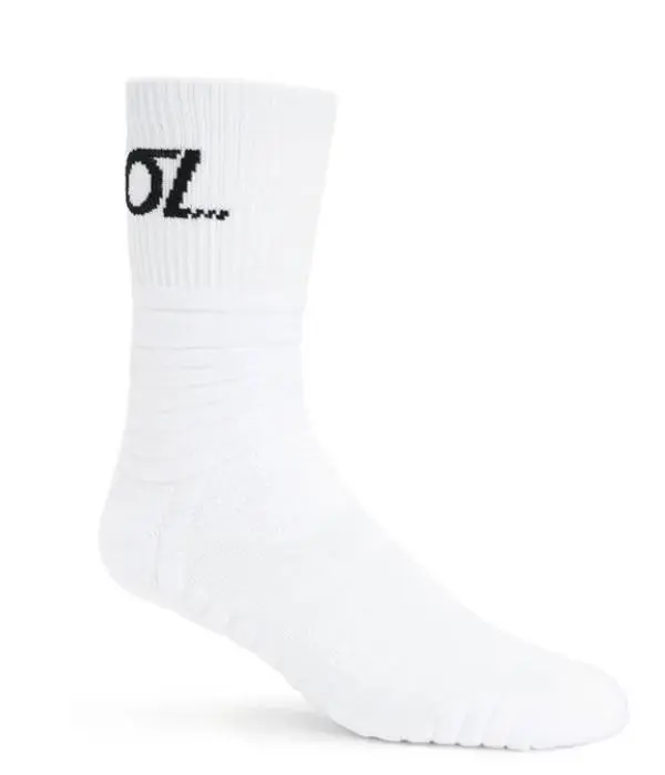 Performance Crew Socks - 3 Pack (White)