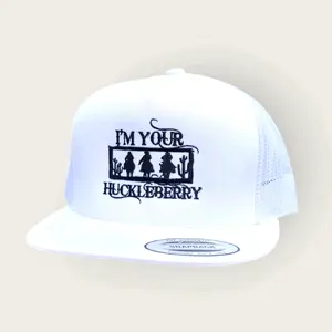 I'm Your Huckleberry Doc Holliday Trucker Hat trucker hat