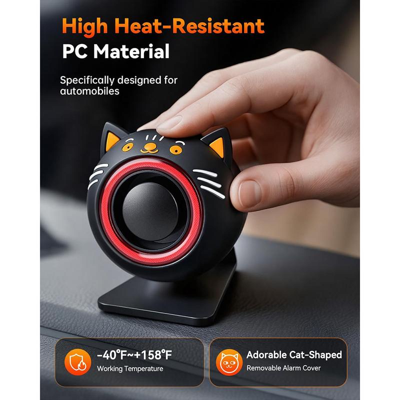 Car Alarm System, 120dB Siren Alarm Car Alarm System with Motion Sensor Alarm & Red Light, Wireless Remote Anti Theft Car Device, Vehicle Security Alert Security Lights for Car, RV, SUV, Truck(Upgrade 5.0)