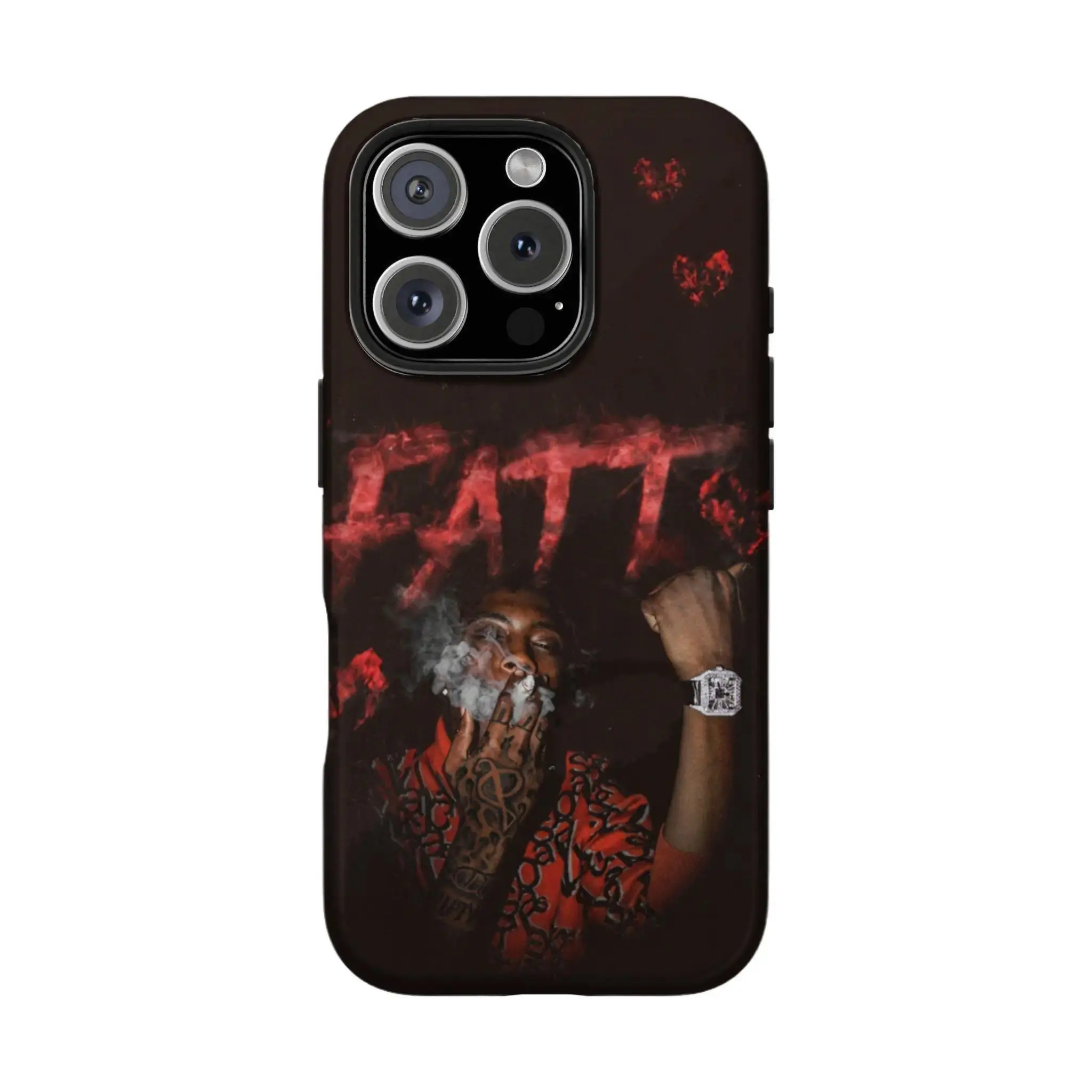 Rapper FattMack Phone Case — An Exclusive Gift for FattMack Fans. Compatible with iPhone 17, 16, 15, 14, and 13.