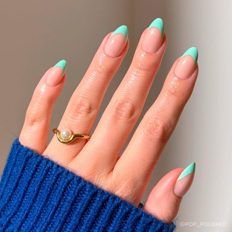 Glamnetic Pastel French Tip Press On Nail Collection