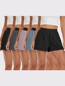 5 Packs Womens Pajama Shorts Pack, 2-Pack, Comfywear Pajamas for Women Set, Loungewear Clothing, Sleep Shorts