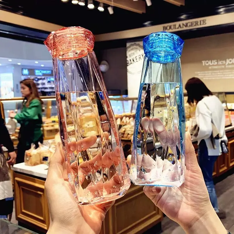 Clearly Colorful Lux Glass Water Bottle
