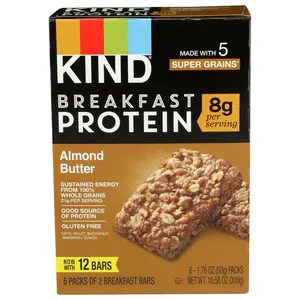 Kind  10.58 oz Breakfast Protein Almond Butter Bar