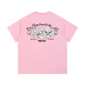 Women's Vintage Wash Cotton Short-Sleeve T-Shirt, Streetwear Apparel with Premium Fabric, Versatile Casual Garment
