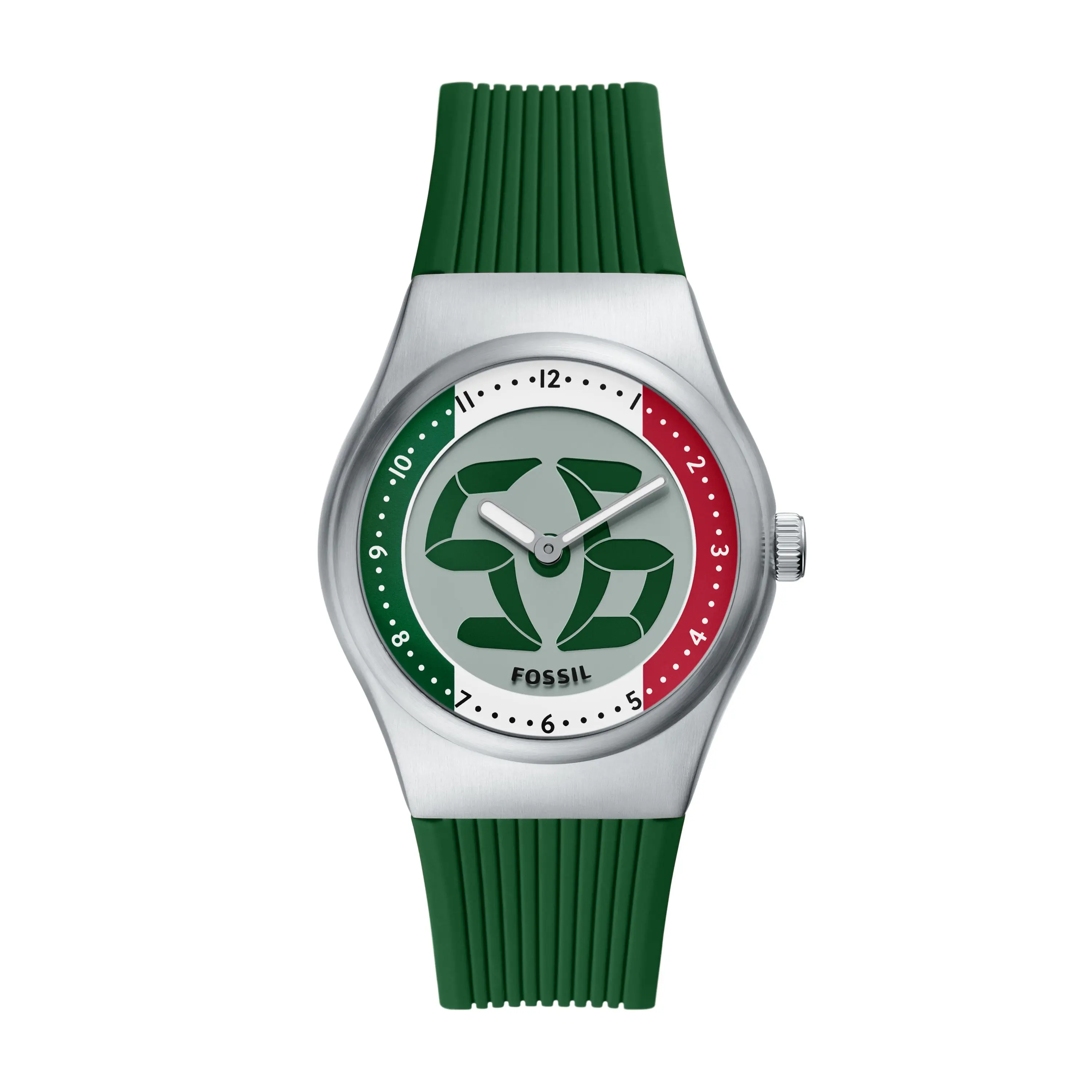 Fossil Men's World Flags Big Tic 40mm Mexico Watch