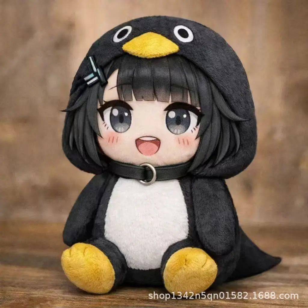 Penguin Administrator Game Merchandise Cuddly Stuffed Animal, Kawaii Stuffed Toy, Fan-Created Plush Doll for Cute Gifts, Stuffed Animals