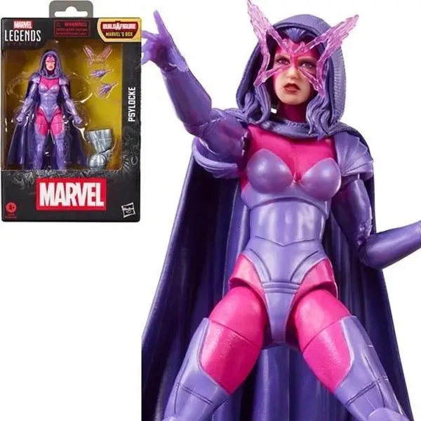 Marvel Legends Series 6-Inch Psylocke Action Figure, Collectible Entertainment Figurine, Action Figures