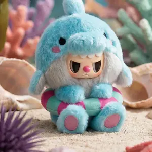 QIQI-Rebel Bear Sweet Zoo Mystery Boxes Bag Pendant Bunny Plush Dolls Soft Collectibles Hidden Style 1 Hidden Probability:1/72