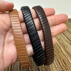 Premium Dark Brown Leather Bracelet - Adjustable & Minimalist Design - Handcrafted Unisex Jewelry - Perfect for Everyday Wear & Gift Giving - 7-9 Inches with Sliding Knots