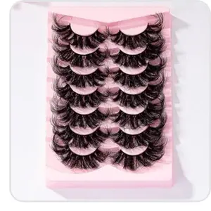 22mm Lashes - Perfect for Adding Volume and Length to Your Eyelashes - Makeup curl eyelash russian kiss
