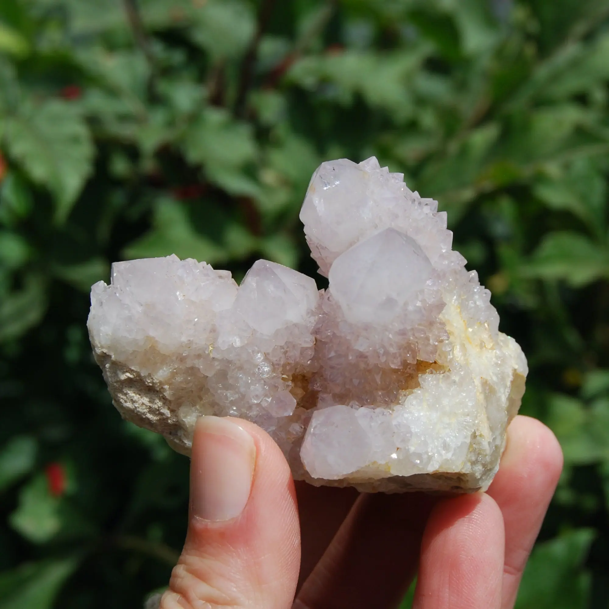 3in 171g Amethyst Spirit Quartz Crystal Cluster, South Africa 1