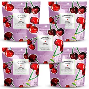 Cherry It’s a Fire (5-Pack) Ditch the basic sugar. These cherry ribbon candy pillows are packed with a bold chili, lime, and sea salt center. Crunchy, tangy, and unapologetically spicy. Call me hot, not sweet.