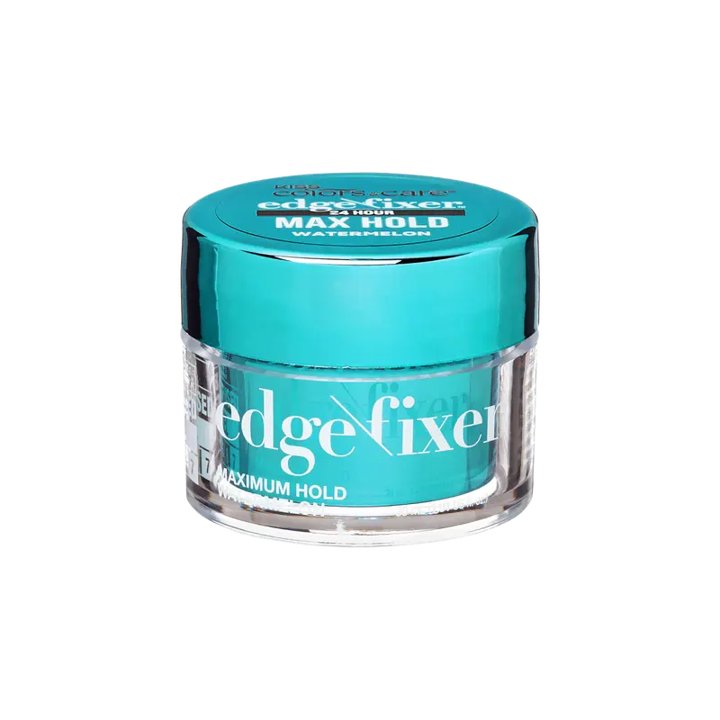 Kiss Colors & Care Edge Fixer Gel - Watermelon | Edge Control, Baby Hair Gel, Maximum Hold, Travel Friendly, 30 ml, Hair Care