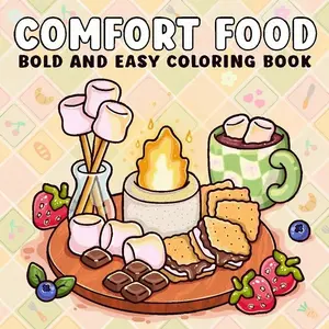 Stress Relief Coloring Book, Relaxing Nature Scenes, Perfect Gift for Birthdays, Easter, Mother's Day, Weddings, Office Supplies