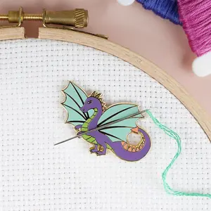 Dragon Magnetic Needle Minder for Cross Stitch Sewing Embroidery and Needlework Enamel Accessories