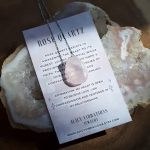 Rose Quartz Layering Necklace