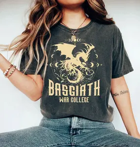 Unisex Basgiath College Scribe Shirt,bookish shirt,fourth wing art T-shirt,Gifts for her