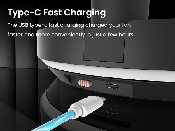 Belife X10 Portable Fan, Cordless Oscillating Fan with Remote, Foldable Adjustable Height Fan with LED Light & Timer, USB Rechargeable 7200mAh Battery Operated Camping Fan for Travel Home Sleeping