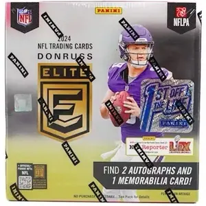 2024 Panini Donruss Elite Football 1st Off The Line FOTL Hobby Box