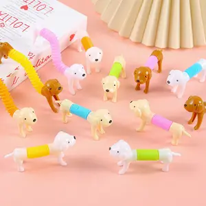 20-Piece DIY Stretchable Dog Toy Set, Stress Relief Toys, Decompression Squeeze, Moldable Shapes, Perfect Gift for Kids, Classroom Prizes & Party Favors, Stress Relief Fidget, Stress Relief Gadgets