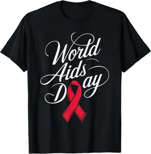 100% Cotton Aids Hiv T-Shirt