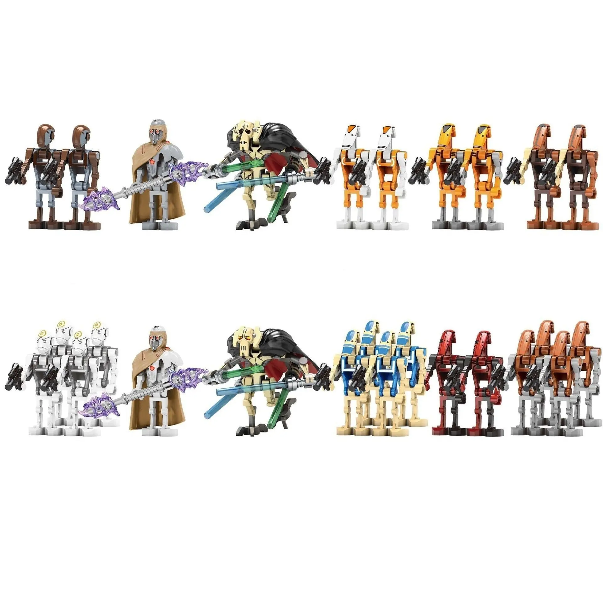 Galactic Saga Mech Vanguard Army Figurines Set - TikTok Shop