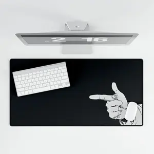 Control Unleashed - Makima Gun Attack Mousepad, Chainsaw Man Desk Mat, Dark Anime Office Decor, Extended Gaming Mat for Manga Fans