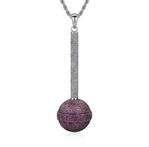 KRMN7A "Lollipop Flex" Candy Pink Pendant
