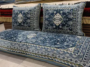 Luxury BLUE Afghan Toshak Cover Set B08 | Velvet High Quality | Custom Made Toshak Set