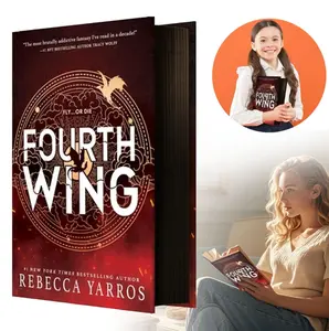 The Fourth wing (Special Edition) (High Heavens, 1) Stunningnew cover Gorgeous new endpapers Black painted edgesPlus two bonus chapters from Xaden's perspective!